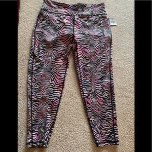 Women’s 2X zebra print leggings